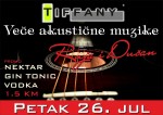 26.07.2013. – Caffe Tiffany Prijedor: Veče akustične muzike