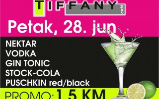 28.06.2013. – Caffe Tiffany Prijedor: Promo party