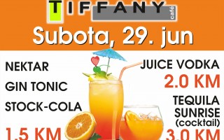 29.06.2013. – Caffe Tiffany Prijedor: Promo party