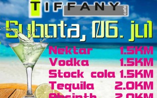 06.07.2013. – Caffe Tiffany Prijedor: Promo party