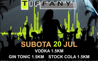 20.07.2013. – Caffe Tiffany Prijedor: Promo party